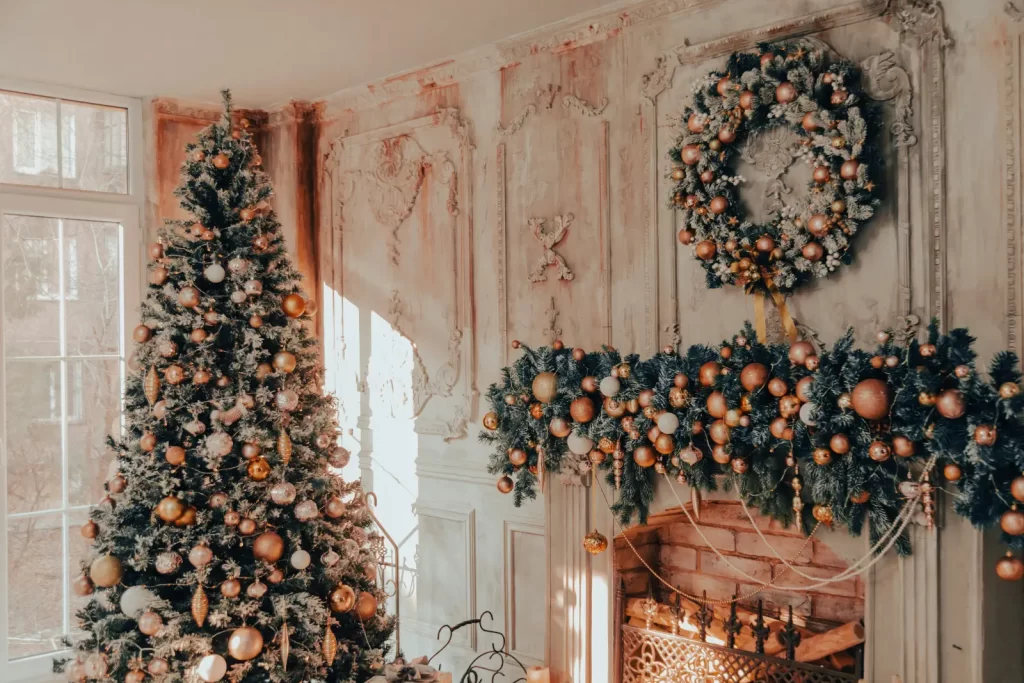 decorar casa árbol de navidad