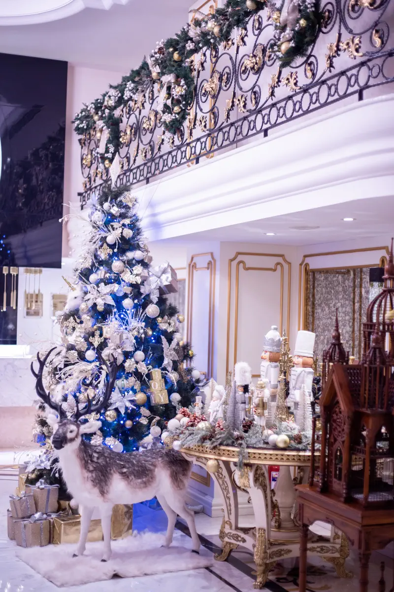 decorar casa árbol de navidad