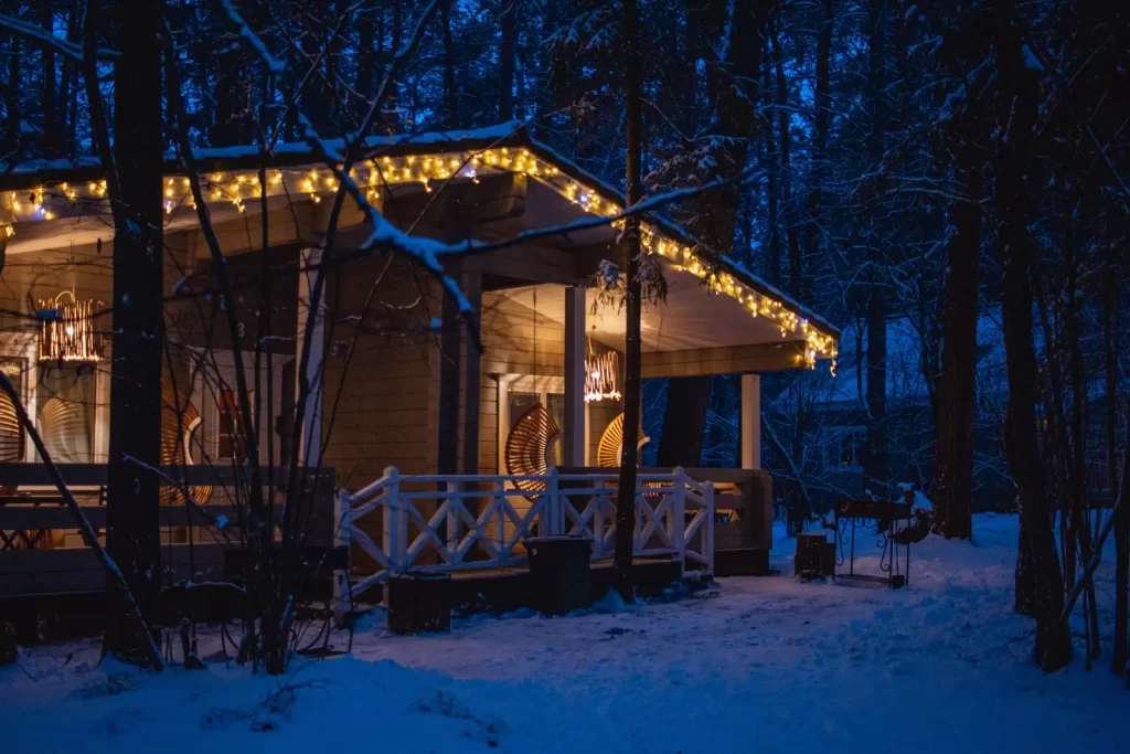 decorar casa árbol de navidad