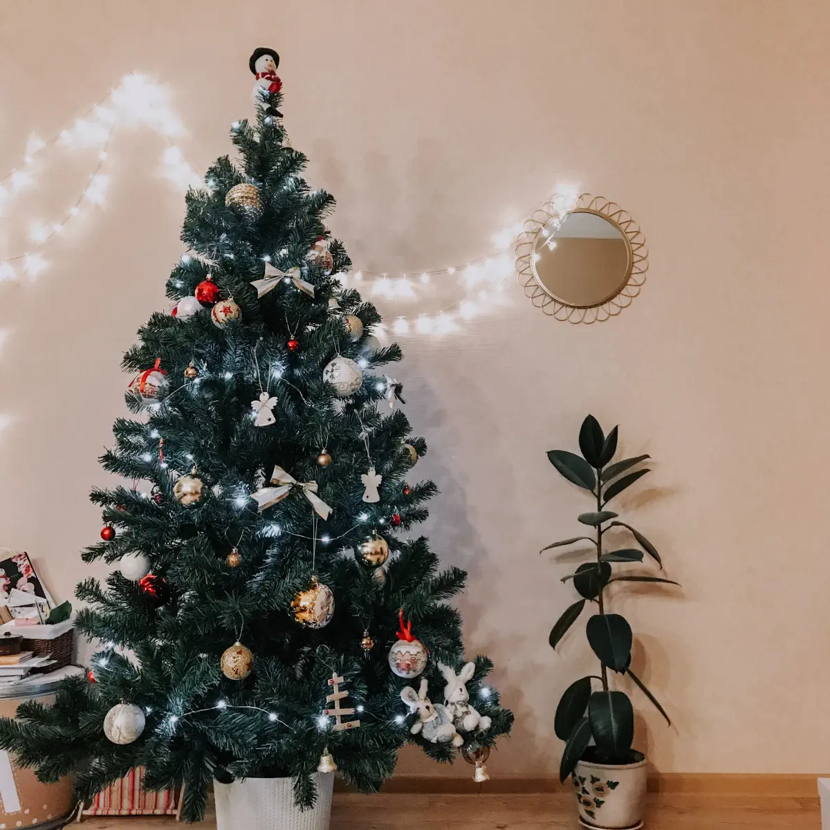 decoración navideña árbol de navidad